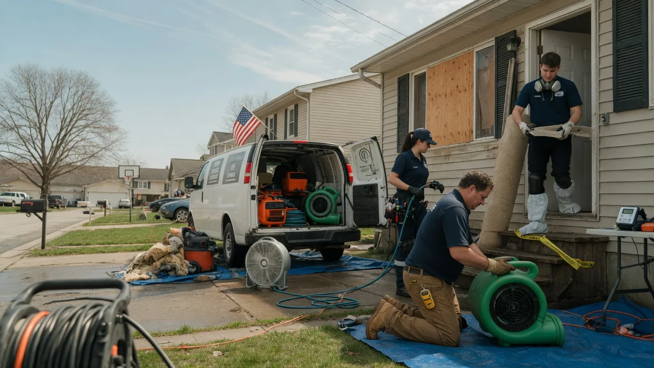 Water Damage Restoration in Vowinckel, PA near me